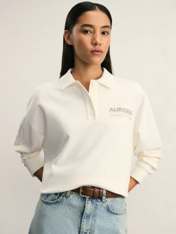 Толстовка поло из хлопка / Zarina  фото 7