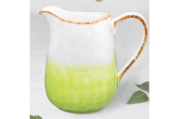 Кувшин 1,2 л 18*12*17 см Кантри зеленый