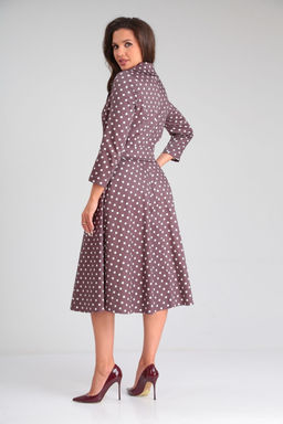 Платье AMORI 9756 дымчато-розовый  фото 2