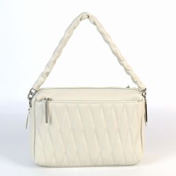 Женская кожаная сумка 2208 Милк - Cidirro фото 2