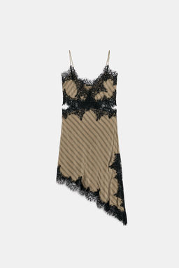 VESTIDO LENCERO CUT OUT ZW COLLECTION / Vis?n - Zara фото 6