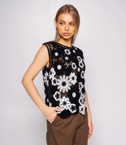 Топ #КТ709 (2), чёрный