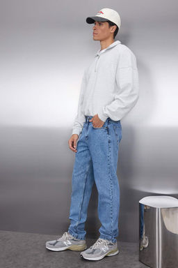TRENDYOL MAN Mavi %100 Pamuk Regular Fit Jeans Kot Pantolon TMNAW22JE0059 - Trendyolmilla фото 2