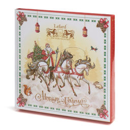 ТАРЕЛКА ОБЕДЕННАЯ LEFARD ТРОЙКА 20,5 СМ КРАСНАЯ (КОР=18ШТ.)  фото 2