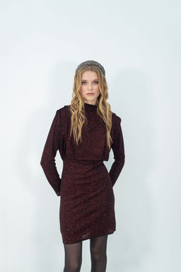 Платье Клэрси (бордовый) - Nadi bordo фото 10