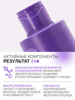 Blond explosion Бальзам оттеночный эффект арктический блонд Concept 300 мл  фото 22