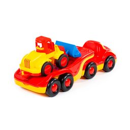 Дружок, автомобиль-трейлер + Базик, погрузчик - Полесье фото 3