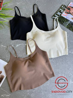 Топ женский однотонный