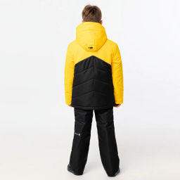 RODOS Утеплённый костюм М-228д Чёрный/Жёлтый