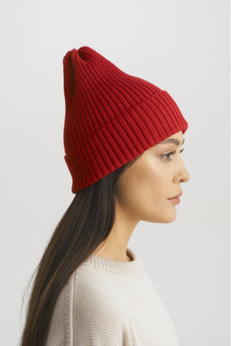 Шапка Бини Merino Red - Erist store фото 4