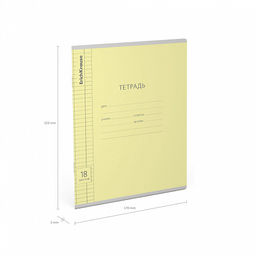 Цена за 200 шт. Тетрадь школьная ученическая ErichKrause Классика Visio зеленая, 18 листов, клетка (в плёнке по 10 шт.)  фото 47