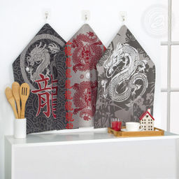 Набор полотенец из рогожки "Путь богатства" 45*60/2 шт. - 45*60 Полотенца из рогожки