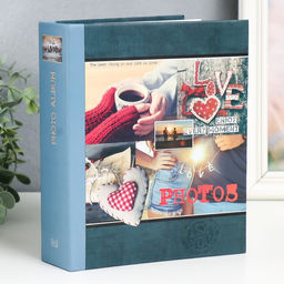 Фотоальбом на 200 фото 10?15 см Любовь, 50 листов