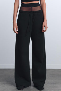 STRAIGHT-LEG PLUSH TROUSERS - Zara фото 21
