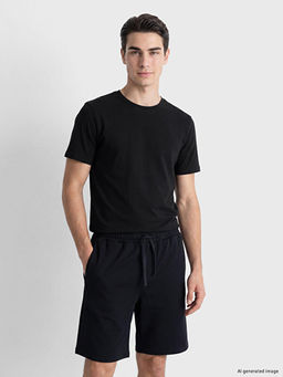 Slim Fit Bisiklet Yaka Erkek Ti??rt