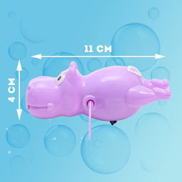 Игрушка заводная водоплавающая Бегемотик, МИКС - Simaland фото 2