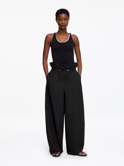 Pantalones con cintura paperbag - H&m фото 2
