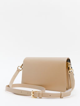 Женская сумка с ручками LOVE MOSCHINO LOVE SCARF Артикул 4192258, серовато-бежевый  фото 3