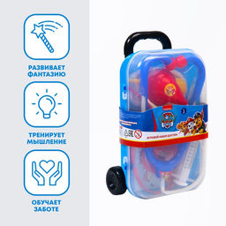 Набор доктора игровой «Забавные щенки», 12 предметов в чемоданчике