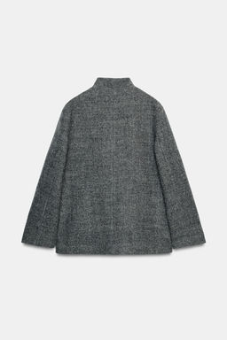 ZW COLLECTION LIMITED EDITION WOOL BLAZER WITH BUTTON - Zara фото 8