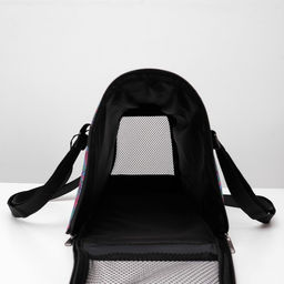 Сумка - переноска для животных, раскладная, нейлон, 35 х 20 х 22 см, микс расцветок - Пижон фото 4