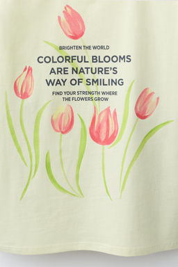 CAMISETA ESTAMPADO FLORES / Lima - Zara фото 4