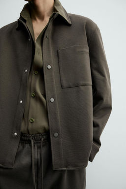 COMFORT NON-IRON OVERSHIRT - Zara фото 15