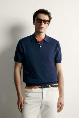 POLO PUNTO REGULAR FIT / Marino - Zara фото 2