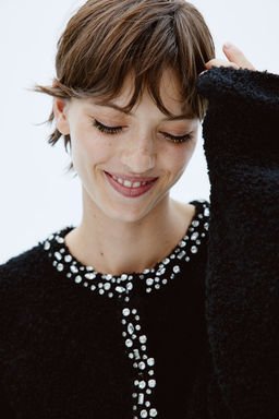 Cardigan con strass - H&m фото 4
