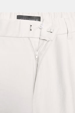 Брюки Zara Fluido Pliegues светло‑серые