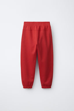 PANTAL?N JOGGER TEXTO / Rojo medio - Zara фото 5