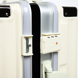 Чемодан малый 20, отдел на молнии, 2 кодовых замка, 4 колеса, крючок, цвет бежевый - Simaland фото 7