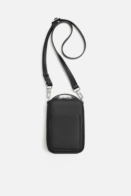 TEXTURED VERTICAL CROSSBODY BAG - Zara фото 4