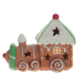 Фигурка декоративная с подсветкой "Паровозик"(LR44x2), L15,5 W8 H12 см