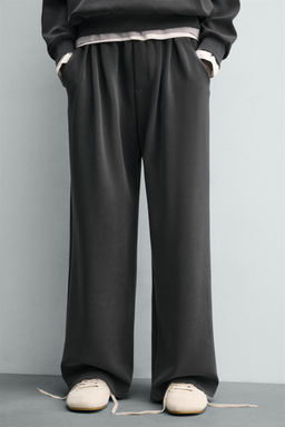 PANTAL?N JOGGER LAVADO SOFT / Azul / Gris - Zara фото 5