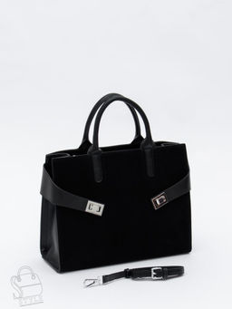 Сумка женская кожаная 11188VGF black Vitelli Grassi