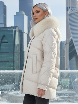 Куртка зимняя женская с мехом Бренд: Visdeer  фото 24