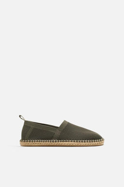 KNITTED FABRIC ESPADRILLES - Zara фото 3