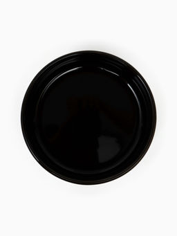 Миска керамическая Разноцветный горошек 200 мл - 10.510.54 см, чёрная - Пижон фото 3