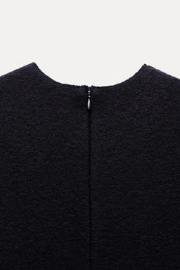 SLEEVELESS 100% WOOL DRESS - Zara фото 10
