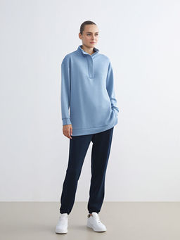 Dik Yaka Kad?n Sweatshirt Tunik