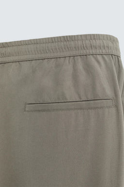 RELAXED FIT FLOWING TROUSERS - Zara фото 9