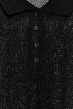 POLO R?STICO / Negro - Zara фото 8
