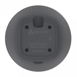 Горшок для цветов Гранд 2л, д14,5см, h15см, с поддоном, система прикорневого полива, графит, полипропилен (Россия) - Домашняя мода фото 6