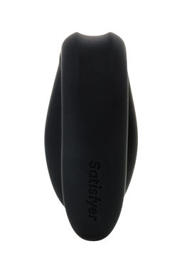 Многофункциональный стимулятор для пар Satisfyer Partner Double Joy, силикон, чёрный, 18 см. фото 5