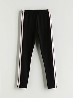 Beli Lastikli K?z ?ocuk Uzun Tayt