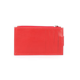 Визитница-кардхолдер Croco-ВК-217 н/к, 2отд, 11карм, красный матовый (16) 258231 фото 2
