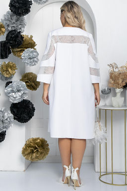 Платье Роскошный выход (белый) П11702 - Lt collection фото 2