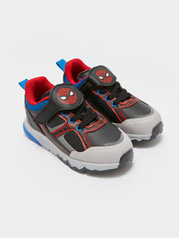 Spiderman Bask?l? Erkek ?ocuk Spor Ayakkab?