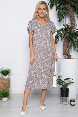 Платье Мелодия любви (кофе) П10722 - Lt collection фото 10